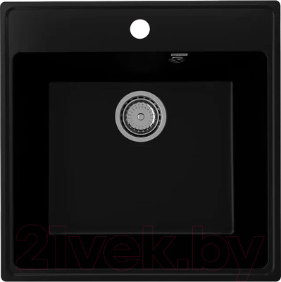 Мойка кухонная Ulgran Quartz Forte 505-07 (уголь)