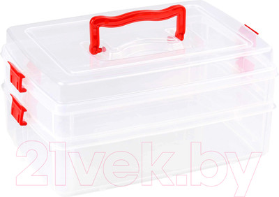 Контейнер для хранения Альтернатива Двухъярусный / М6366