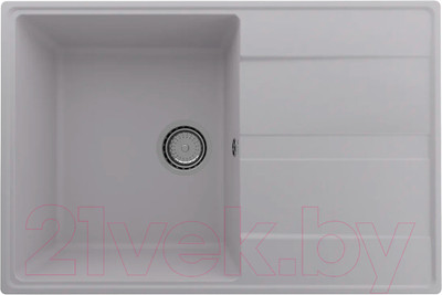 Мойка кухонная Ulgran Quartz Prima 750-04 (платина)