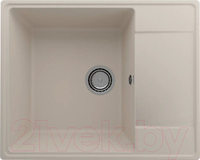 Мойка кухонная Ulgran Quartz Prima 605-02 (лен)