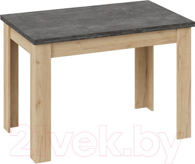 Обеденный стол ТриЯ Промо тип 4 (дуб крафт золотой/ателье темное)