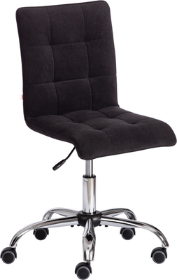 Кресло офисное Tetchair Zero флок (черный)