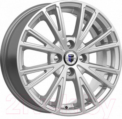 Литой диск K&K Меандр 15x6" 4x100мм DIA 60.1мм ET 40мм Сильвер