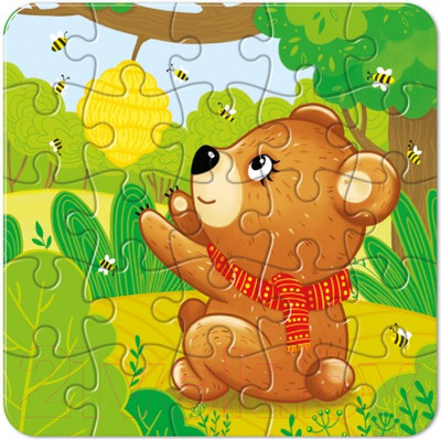 Пазл Baby Toys First Puzzle Медвежонок / 04291 (25эл)