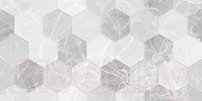 Декоративная плитка Beryoza Ceramica Дайкири белый (300x600)