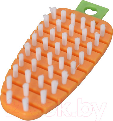 Щетка для мытья посуды Мультидом Морковка / VL58-11