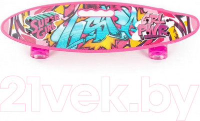 Пенни борд Полесье 89564 (малиновый)
