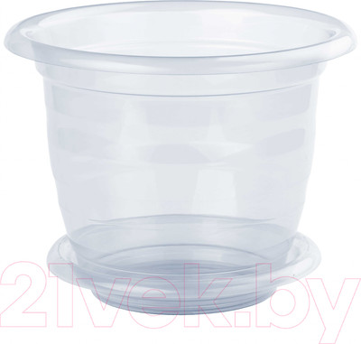 Вазон Альтернатива М1605 (прозрачный)