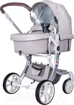 Детская универсальная коляска Aimile Original Autumn 2 в 1 / АА-4 (космический латте)