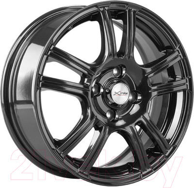 Литой диск X'trike X-105M 15x6" 4x100мм DIA 67.1мм ET 35мм BK