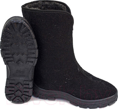 Полусапоги рабочие Step Женские Сукно 30см / 8-42-4 (р.36, черный)