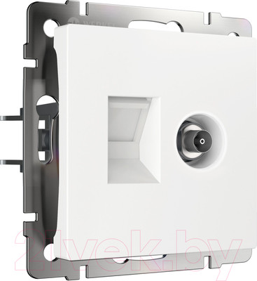 Розетка Werkel RJ-45 6 Cat W1181301 / a056109 (белый)