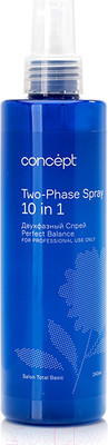 Спрей для волос Concept Двухфазный 10в1 Для тонких и нормальных волос  (240мл)
