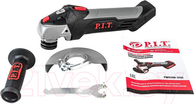Угловая шлифовальная машина P.I.T PWS20H-125C