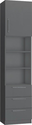 Шкаф-пенал Макс Стайл Smart Egger 219x50x35 / 11A3550 (серый пыльный U732 ST9)