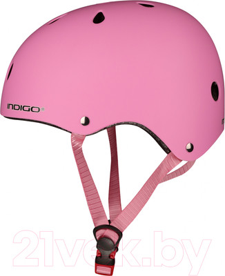Защитный шлем Indigo Sport IN319 (р-р 51-55, розовый)