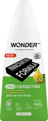 Чистящее средство для пола Wonder LAB Экосредство Киви и листья айвы (1.1л)