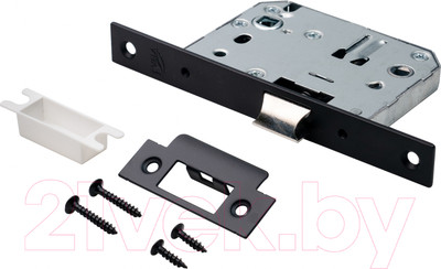 Защелка врезная с фиксацией VELA 5600-BLACK (черный)