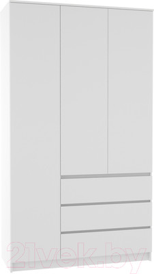 Шкаф ДСВ Мори МШ 1200.1 (белый)