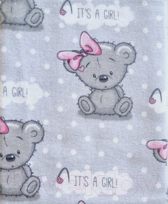 Пеленка детская Sofi Девочка-медвежонок / 22068