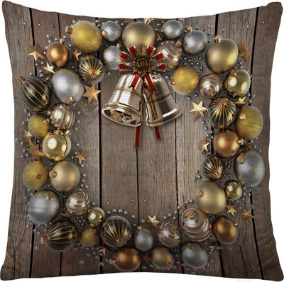 Наволочка декоративная JoyArty Круг для праздника / sl_5533