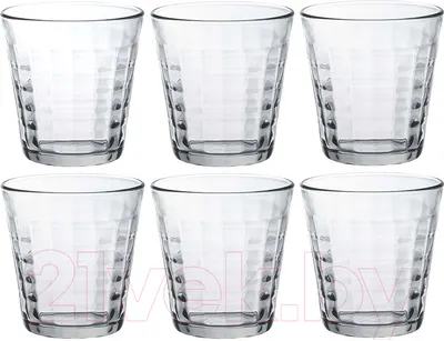 Набор стаканов Duralex Prisme Clear 1033AB06C0111