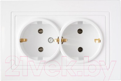 Розетка Bylectrica Уют РС16-348 / 2.180973 (белый)