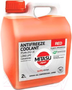 Антифриз Mitasu LL G12+ / MJ-611-2 (2л, красный)