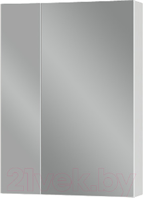Шкаф с зеркалом для ванной Garda 1/L (55)