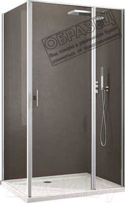 Душевой уголок Allen Brau Priority 140x80 / 269542 (серебро браш)