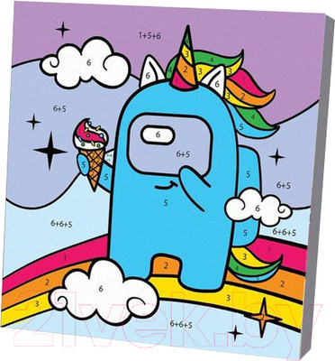 Картина по номерам Школа талантов Радужный день / 7370547