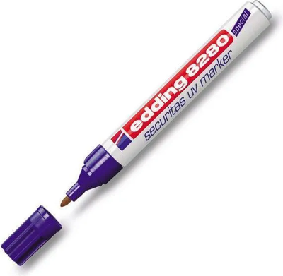 Маркер специальный Edding 8280 для ультрафиолетовых лучей / e-8280-100 (бесцветный)