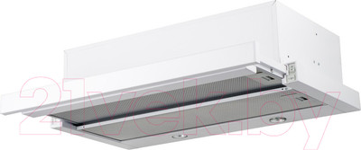 Вытяжка телескопическая Akpo Light Eco Glass Twin 60 WK-7 Т-300 (белый)