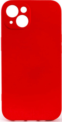 Чехол-накладка Case Coated для iPhone 13 (красный)