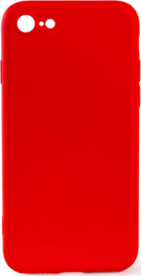 Чехол-накладка Case Coated для iPhone 7/8 (красный)