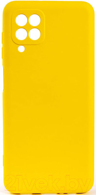 Чехол-накладка Case Coated для Galaxy M32 (желтый)