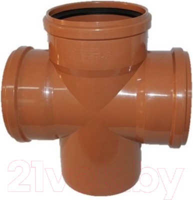 Крестовина наружной канализации Armakan ПП 160/160/160/90о / KZPP-CZ-160-001-W