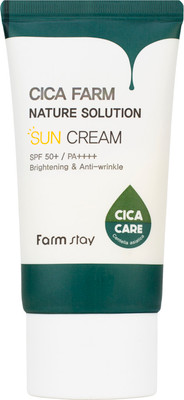 Крем солнцезащитный FarmStay Cica Farm Nature Solution Sun Cream SPF50+/PA+++ (50г)