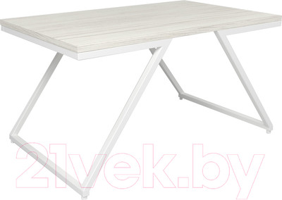 Журнальный столик Дабер 008 / СЖ8.0.1.10 (белый/древесина белая)