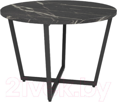 Журнальный столик Дабер 005 / СЖ5.0.2.12 (черный/мрамор черный)