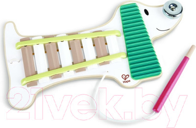 Музыкальная игрушка Hape Детский ксилофон Собачка / E8534_HP