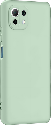 Чехол-накладка Case Matte Lux для Mi 11 Lite (салатовый)