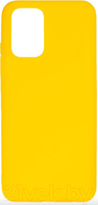 Чехол-накладка Case Matte Lux для Redmi Note 10 Pro (4G) (желтый)