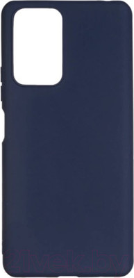 Чехол-накладка Case Matte Lux для Redmi Note 10 Pro (4G) (темно-синий)