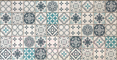 Панель ПВХ Grace Восточный витраж (964x480x3.5мм)