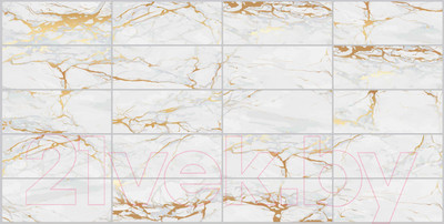 Панель ПВХ Grace Плитка Мраморный фьюжн (955x480x3.5мм)