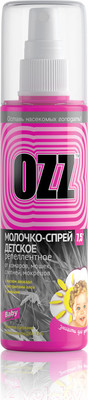 Спрей от насекомых OZZ Baby молочко репеллентный (100мл)