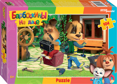 Пазл Step Puzzle Барбоскины на даче / 82214 (104эл)