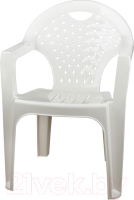 Стул пластиковый Альтернатива М2608 (белый)