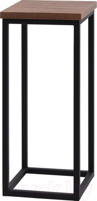 Стойка для цветов Millwood H4H203 21x21x50 (дуб табачный Craft/металл черный)